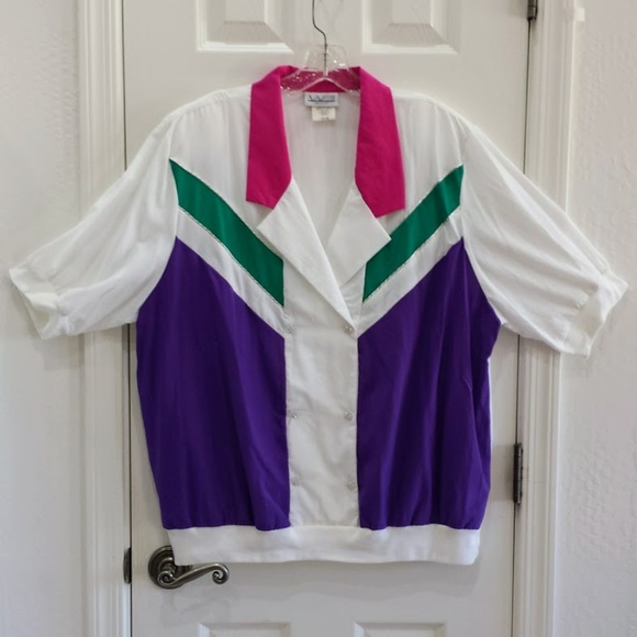 L. A. Attitude Tops - L.A. Attitude Blouse NWOT Sz 22W